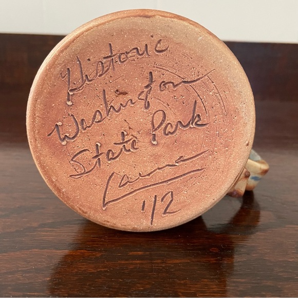 Artisan Pottery Coffee Mug Washington State Park - Picture 8 of 8